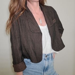 Vintage Cropped Secrets Blazer Jacket